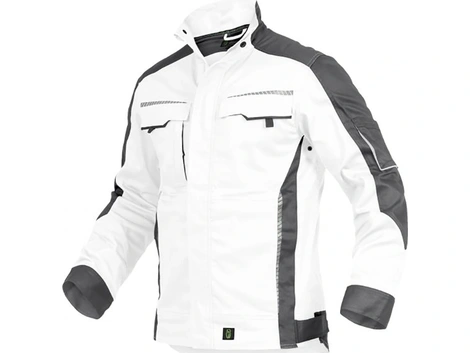 Leibwächter Flex Line Bundjacke weiß, grau L