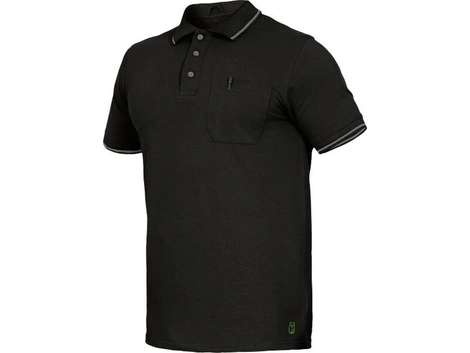 Leibwächter Flex Line Polo-Shirt Jens schwarz L