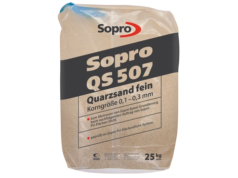 Sopro QS 507 Quarzsand fein 0,1-0,3 mm 25 kg