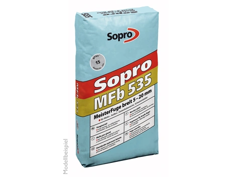 Sopro MFb 530 MeisterFuge Fugenmörtel breit betongrau 25 kg