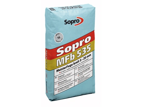 Sopro MFb 535 MeisterFuge Fugenmörtel breit grau 5 kg