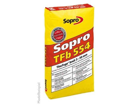 Sopro TFb 557 TitecFuge® breit Fugenmörtel betongrau 25 kg