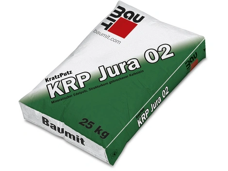Baumit Kratzputz KRP Jura weiß 4 mm 25 kg