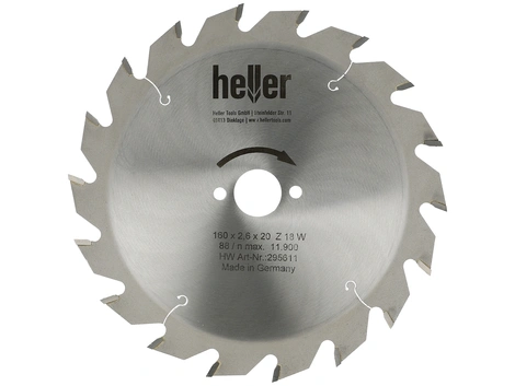 Heller Kreissägeblatt 36W Ø235x30x2 mm