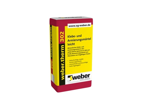 Weber.therm 302 Klebe- und Armierungsmörtel naturweiß 25 kg