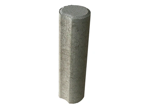 EHL Verbund-Palisade klein grau gekehlt Ø11x40 cm