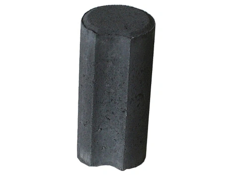 EHL Verbund-Palisade klein anthrazit gekehlt Ø11x25 cm