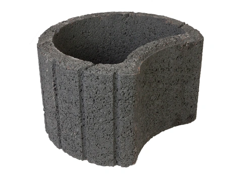 EHL Hangflor Pflanztrog anthrazit 50x40x30 cm
