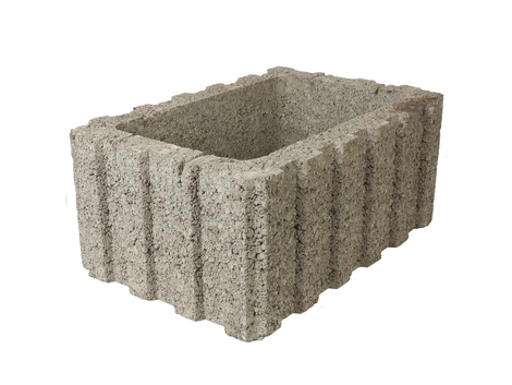 EHL Rasterflor Pflanztrog grau 60x40x25 cm