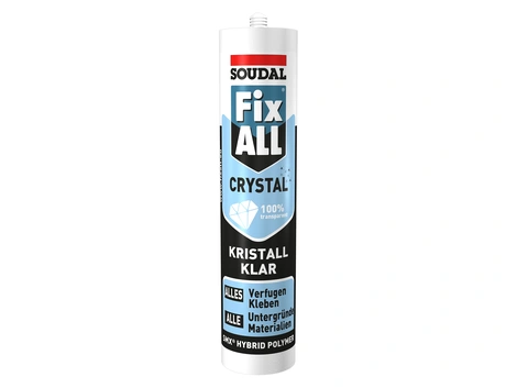 Soudal Fix All® Crystal Klebstoff kristallklar 300 g/290 ml