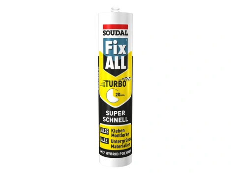 Soudal Fix All® Turbo Klebstoff weiß 440 g/290 ml