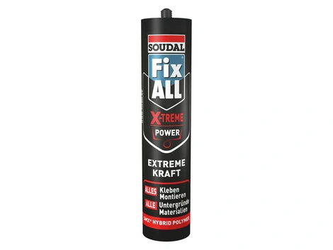 Soudal Fix All® X-treme Power Klebstoff schwarz 415 g/290 ml