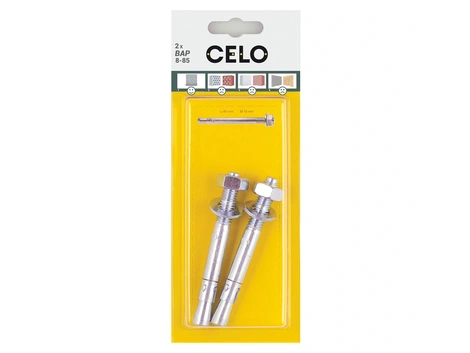 CELO Blitzanker BA plus M8 SW13 galv. vz. Ø8x85 mm 2 St.