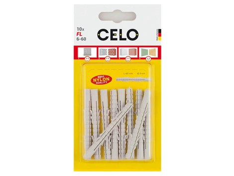 CELO Langer Normaldübel FL Ø8x80 mm 10 St.