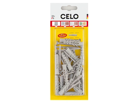 CELO Normaldübel F 8 SPS Ø8x40 mm 20 St.