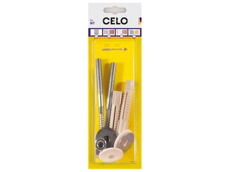 Celo Waschtisch-Befestigung WT MZ14 weiß 10-tlg.