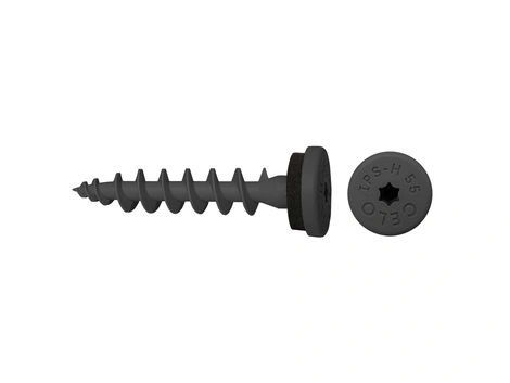 CELO Isolierplattenschr. IPS-H TX25 anthr. Ø3,5x55 mm 50 St.