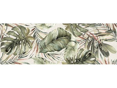 Love Tiles Exotic Sense Dekor green matt 35x100 cm