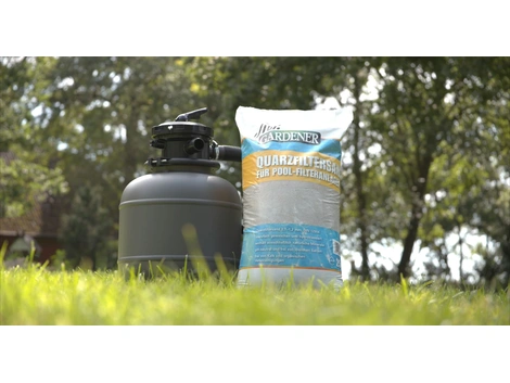 Mr.GARDENER Quarzfiltersand 25,0Kg 0,7-1,2 mm