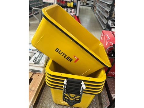 Butler. Mörtelwanne gelb kranbar 500 kg 200 l 1050x705x490 mm